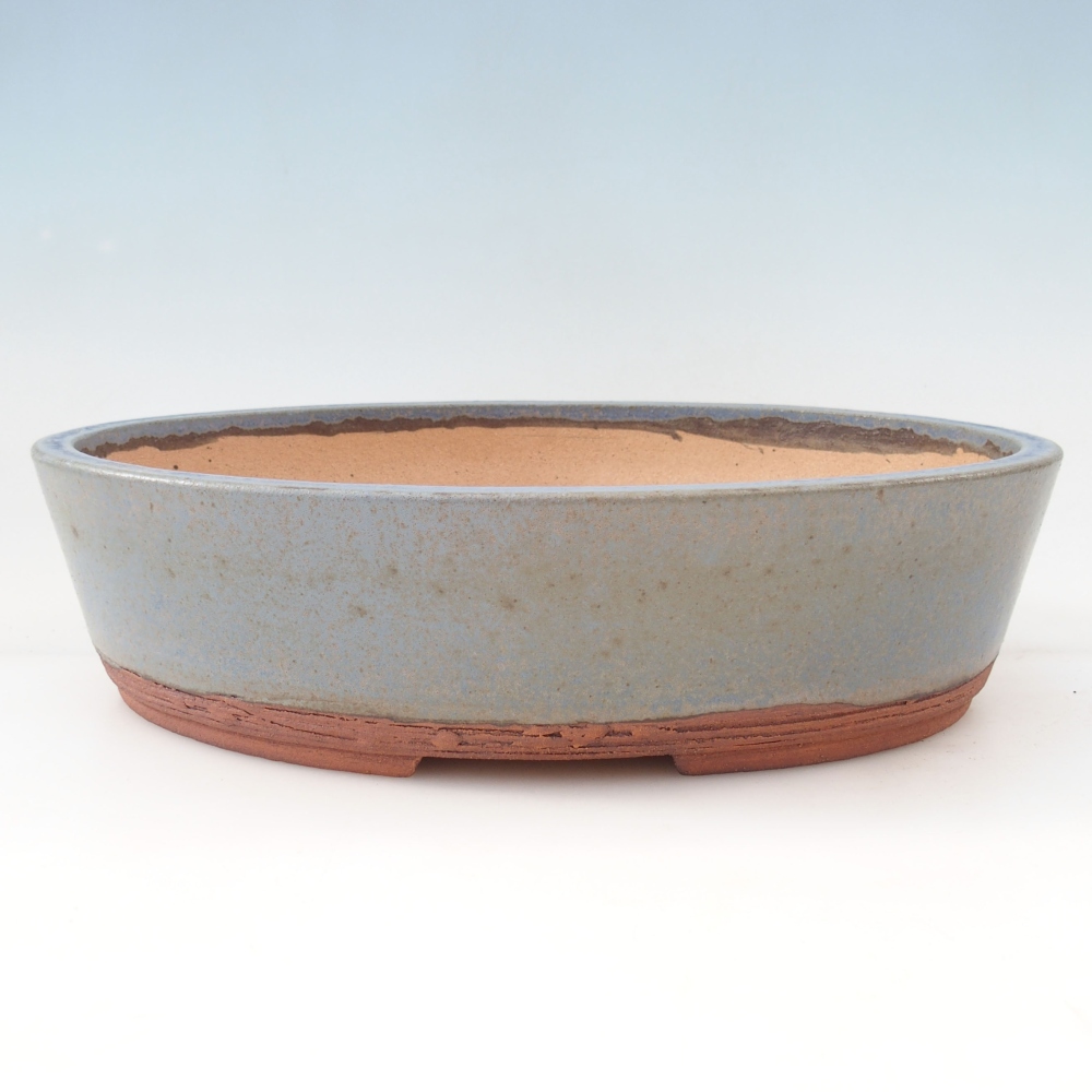 Miska na bonsaj 33 x 26 x 8 cm , farba modrá