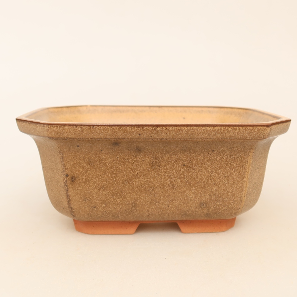 Keramická miska  15 x 12 x 7 cm, farba hnedá