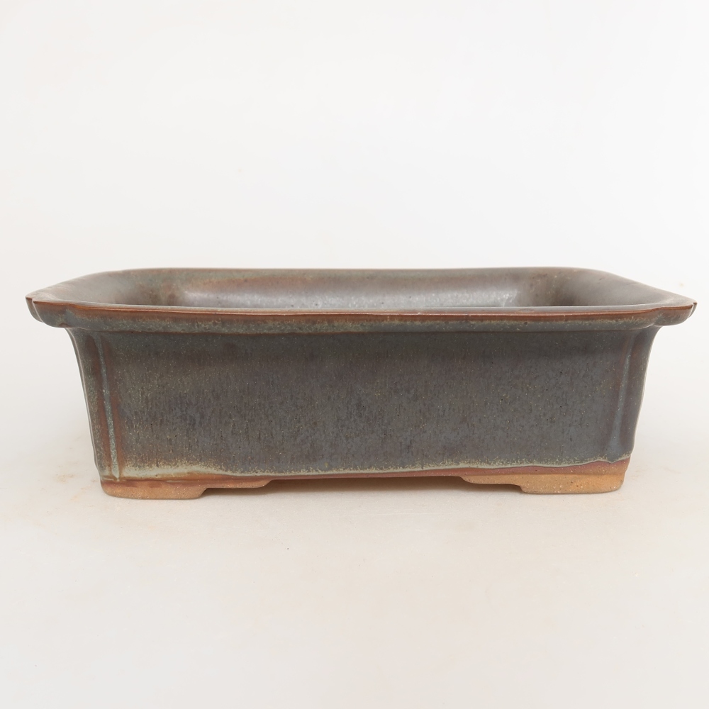 Keramická miska  20 x 15,5 x 5,5 cm, farba hnedá
