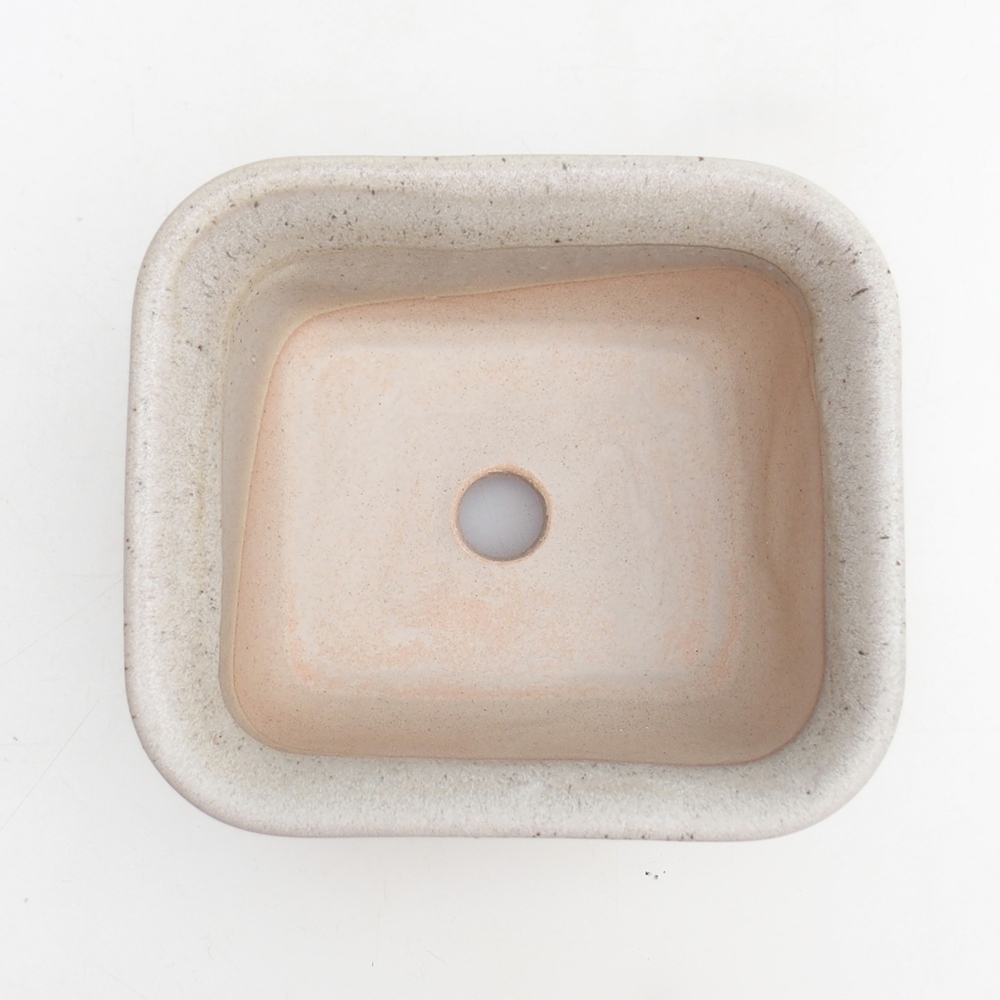 Miska na bonsaj H38 - 12 x 10,5 x 5 cm. - béžová