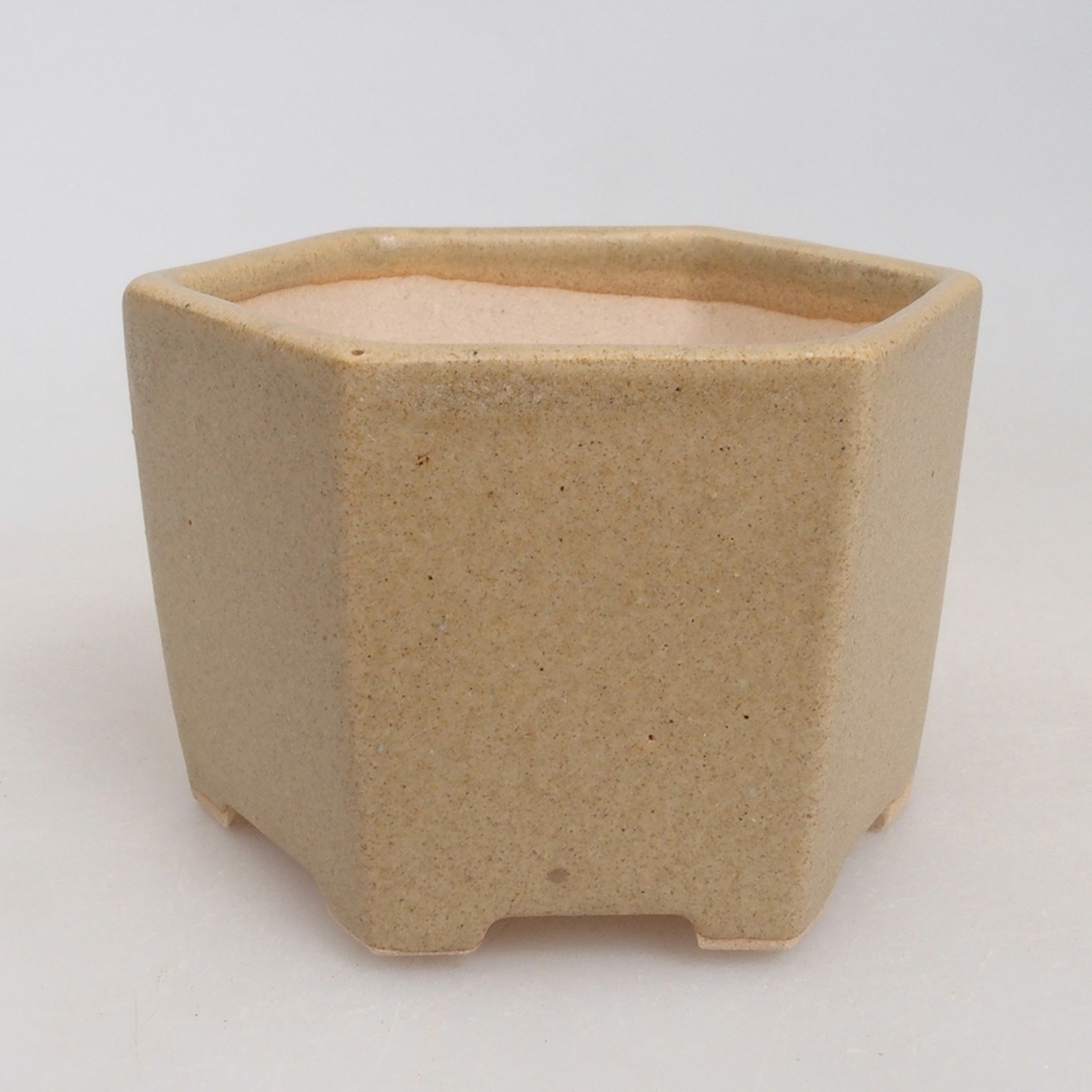 Mini bonsai miska 7 x 5,5 x 4,5  cm, farba hnedá