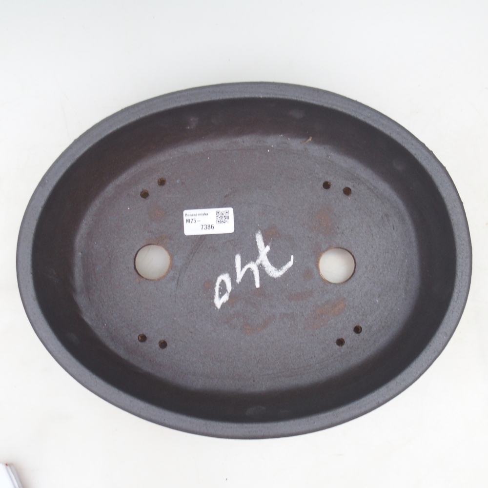 Miska na bonsaj 32,5 x 25,5 x 7 cm , farba hnedá