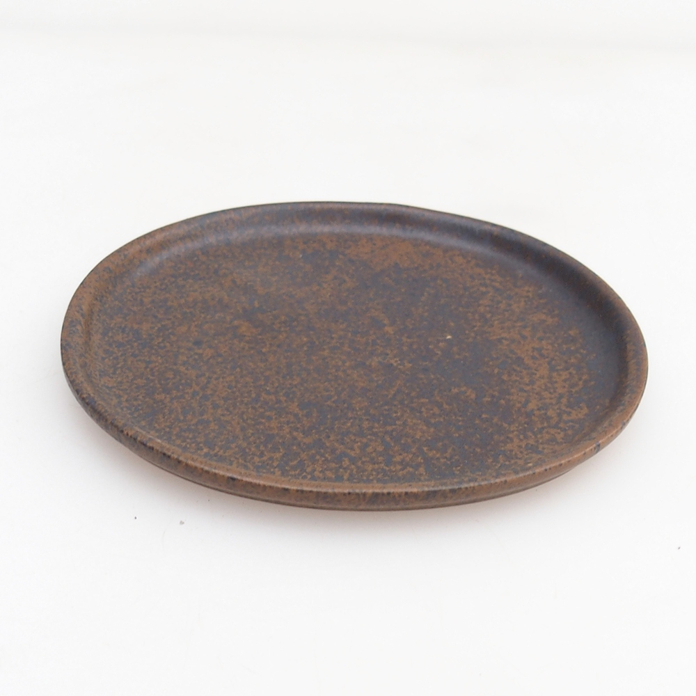 Keramická miska H30 - 12,5 x 10,5 x 1 cm - hnedá