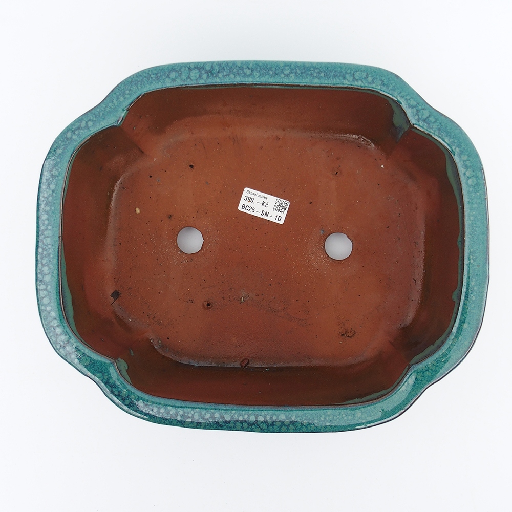 Misa 32 x 26 x 10,5 cm zeleno-modrá