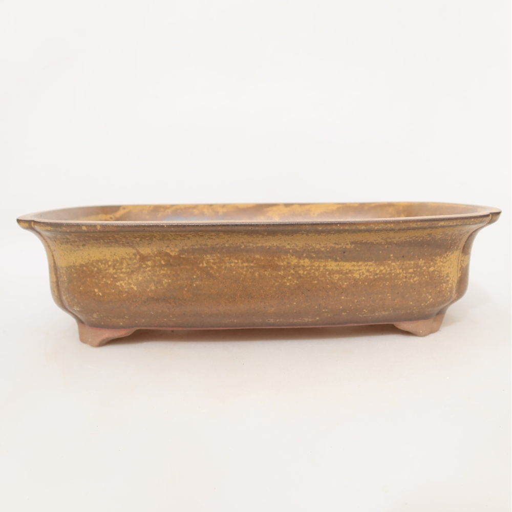 Keramická miska  24 x 17 x 6 cm, farba žltá