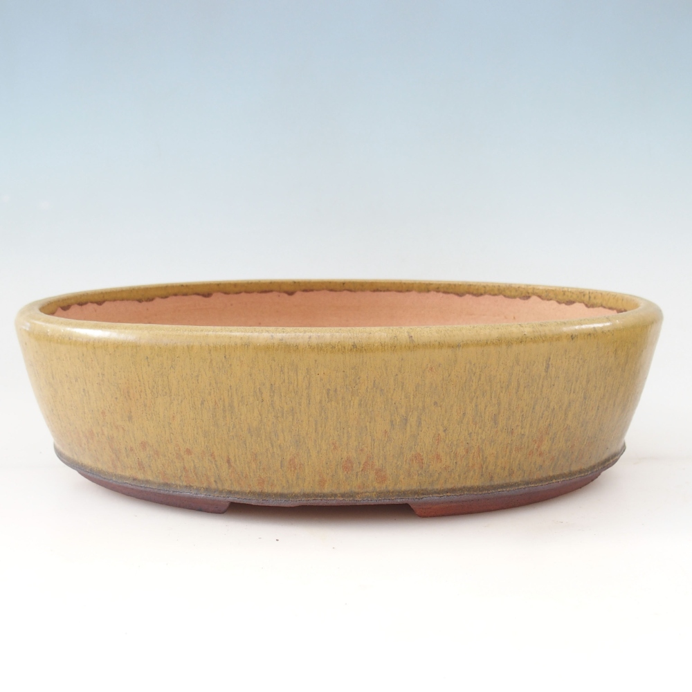 Miska na bonsaj 33 x 25 x 8,5 cm , farba žltá