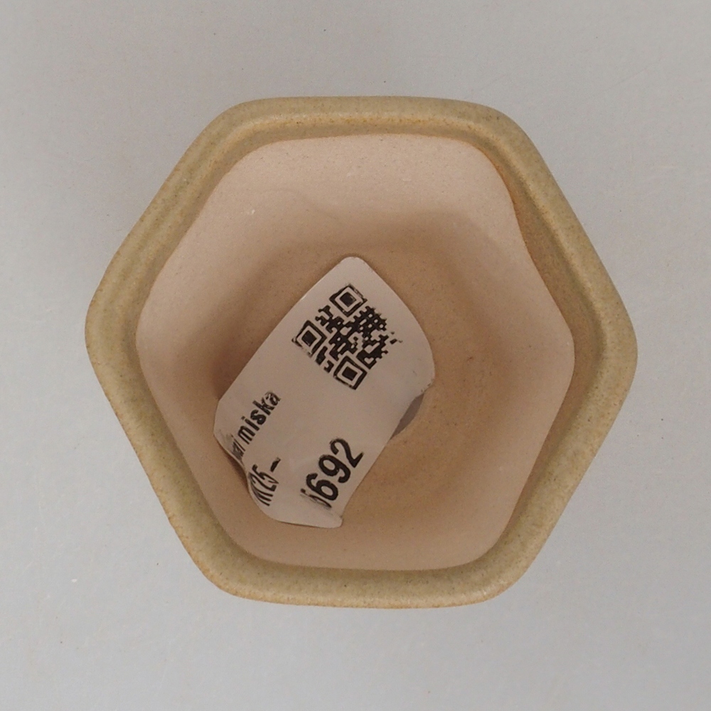 Mini bonsai miska 5 x 5 x 5  cm, farba hnedá