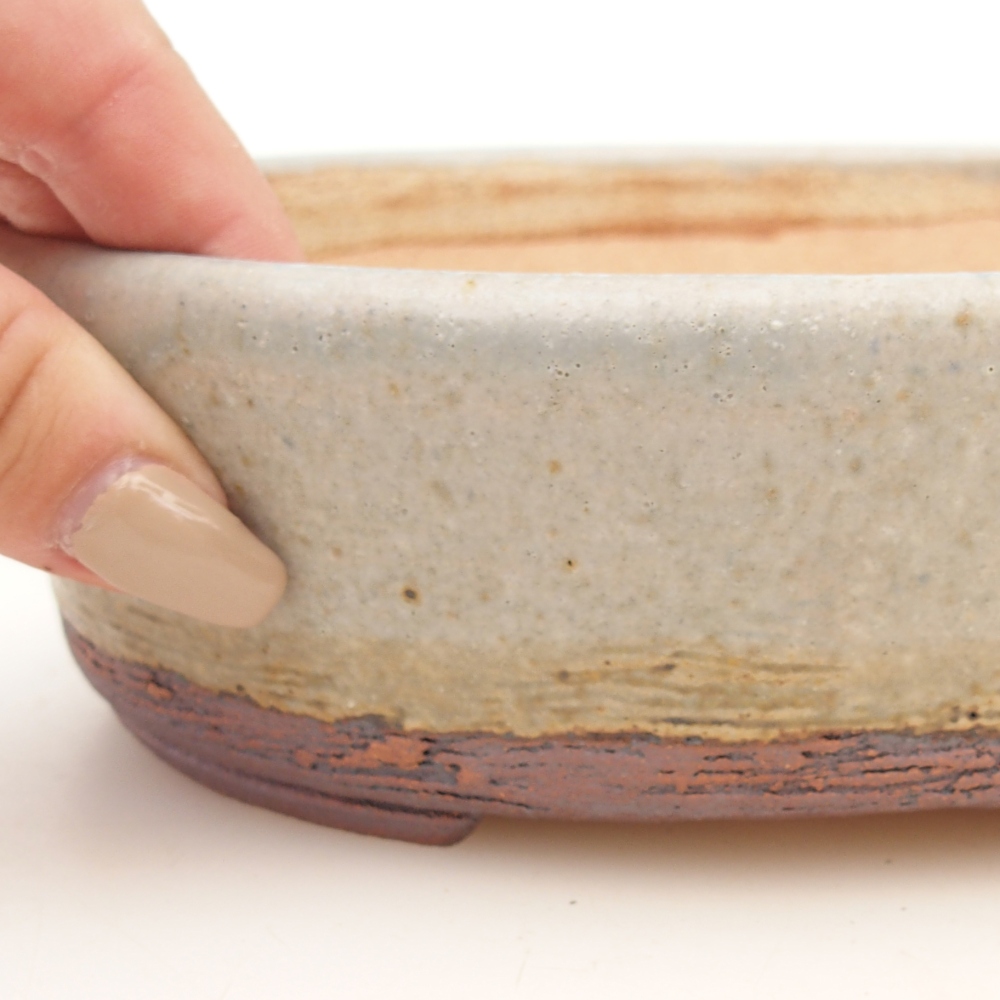 Miska na bonsaj 19,5 x 15,5 x 6 cm , farba modrá