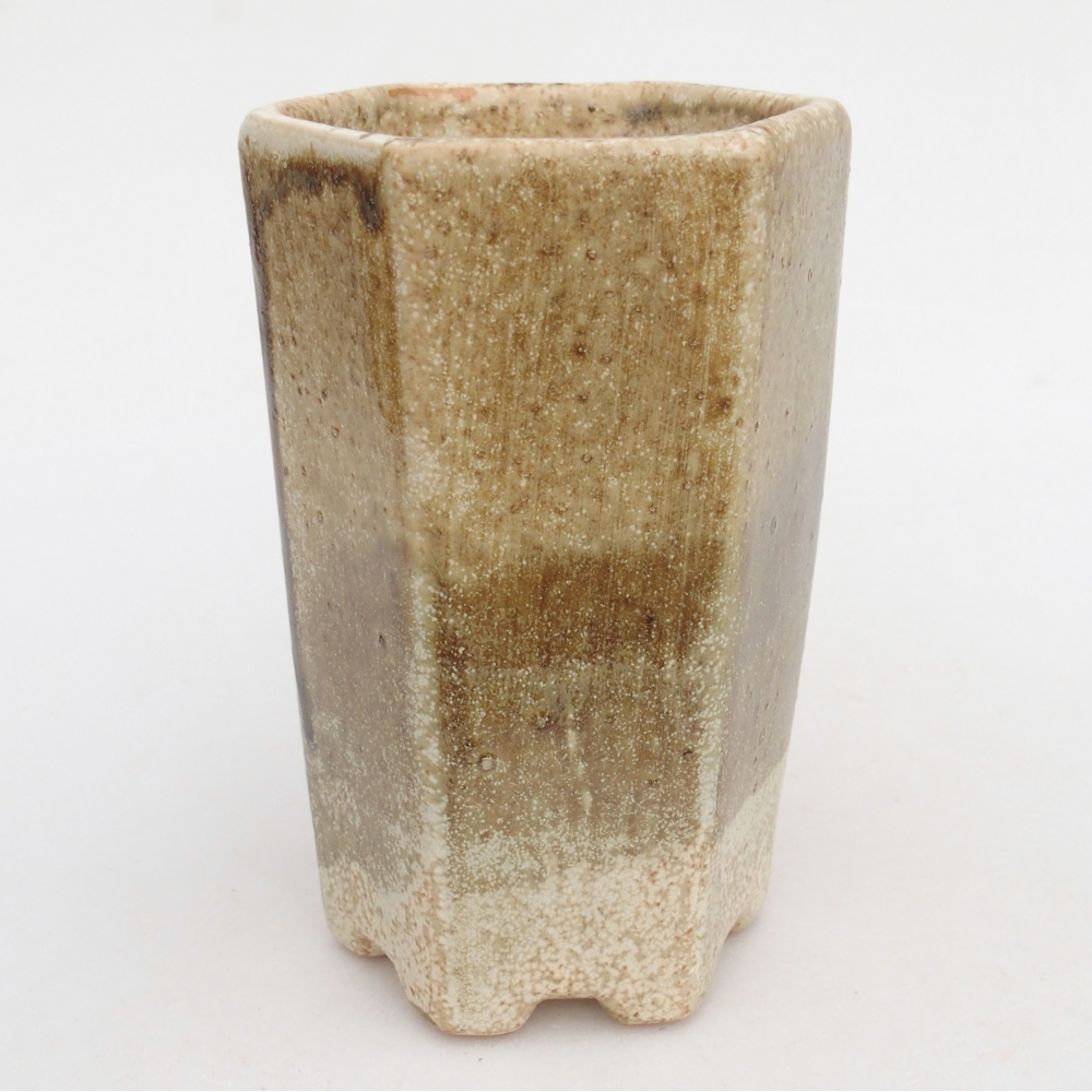 Keramická bonsajová miska 10 x 8,5 x 14,5 cm, zelená