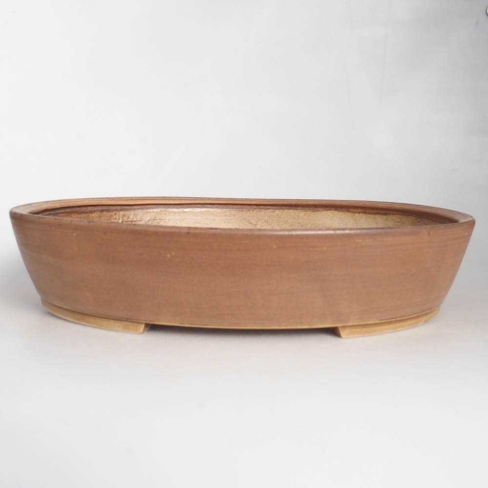 Keramická miska na bonsaje 31,5 x 27,5 x 6,5 cm, ružová