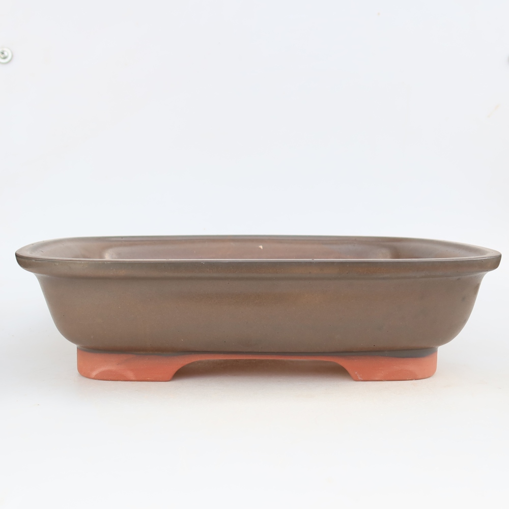 Keramická miska  33,5 x 26 x 8 cm, farba: hnedá