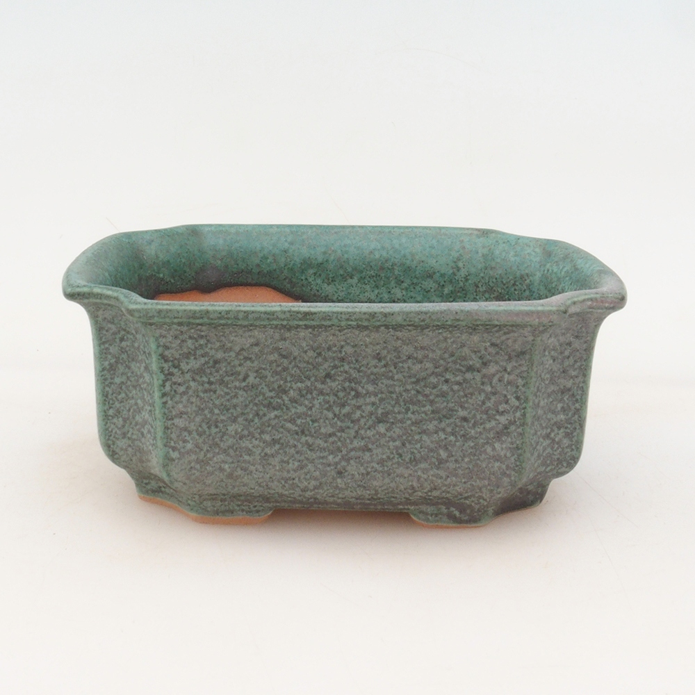 Bonsai miska + podmiska H01 - zelená
