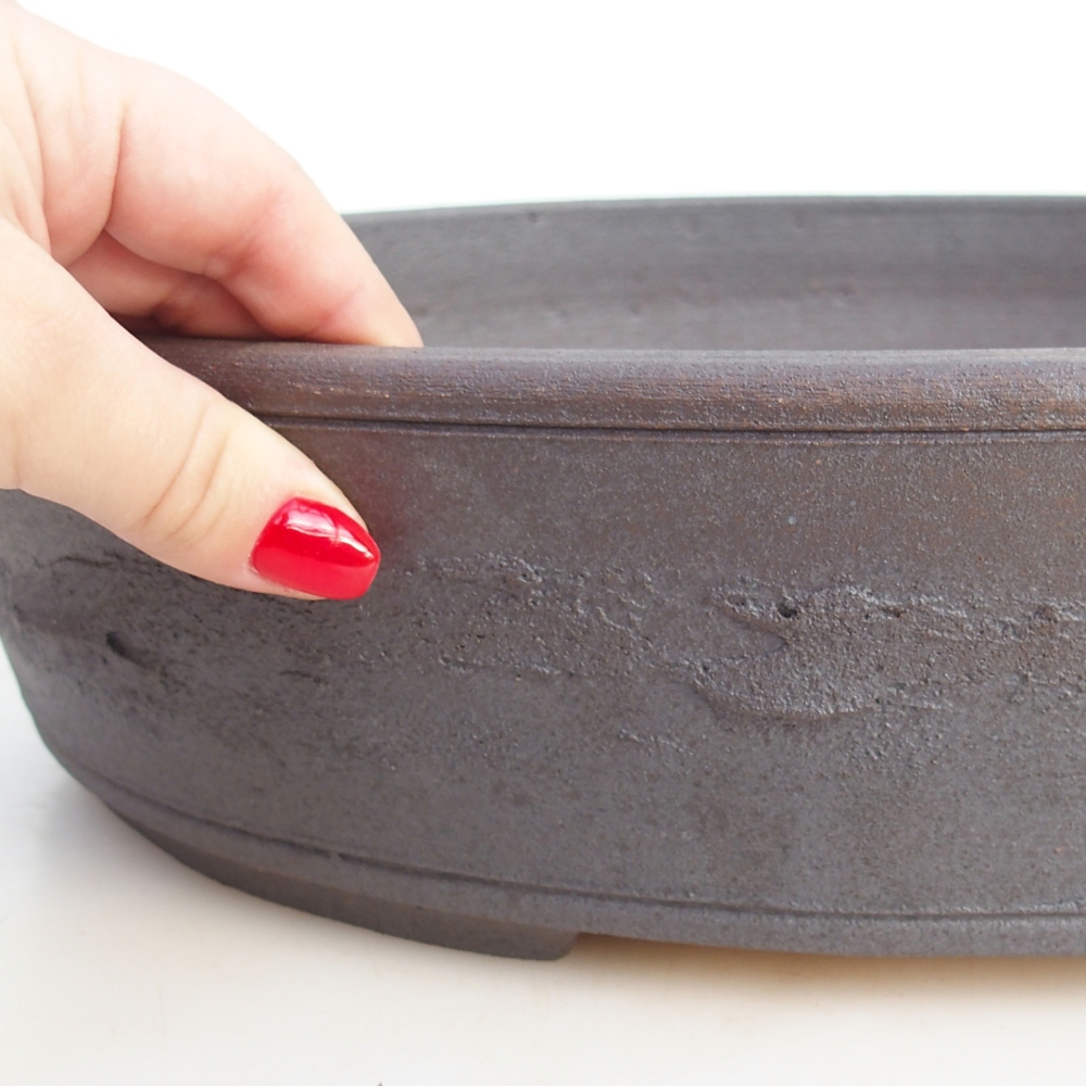 Miska na bonsaj 38,5 x 30,5 x 9 cm , farba hnedá