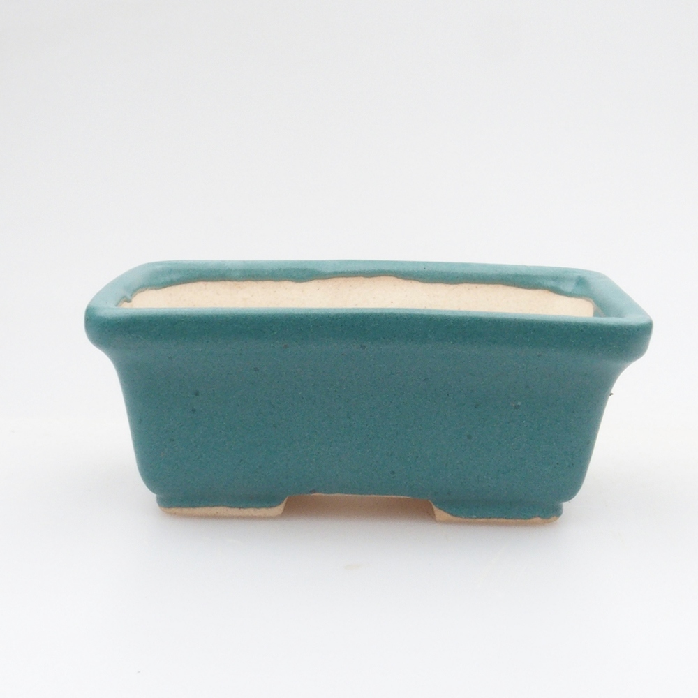 Keramická bonsai miska 6,5 x 4 x 2,5 cm, farba modrá