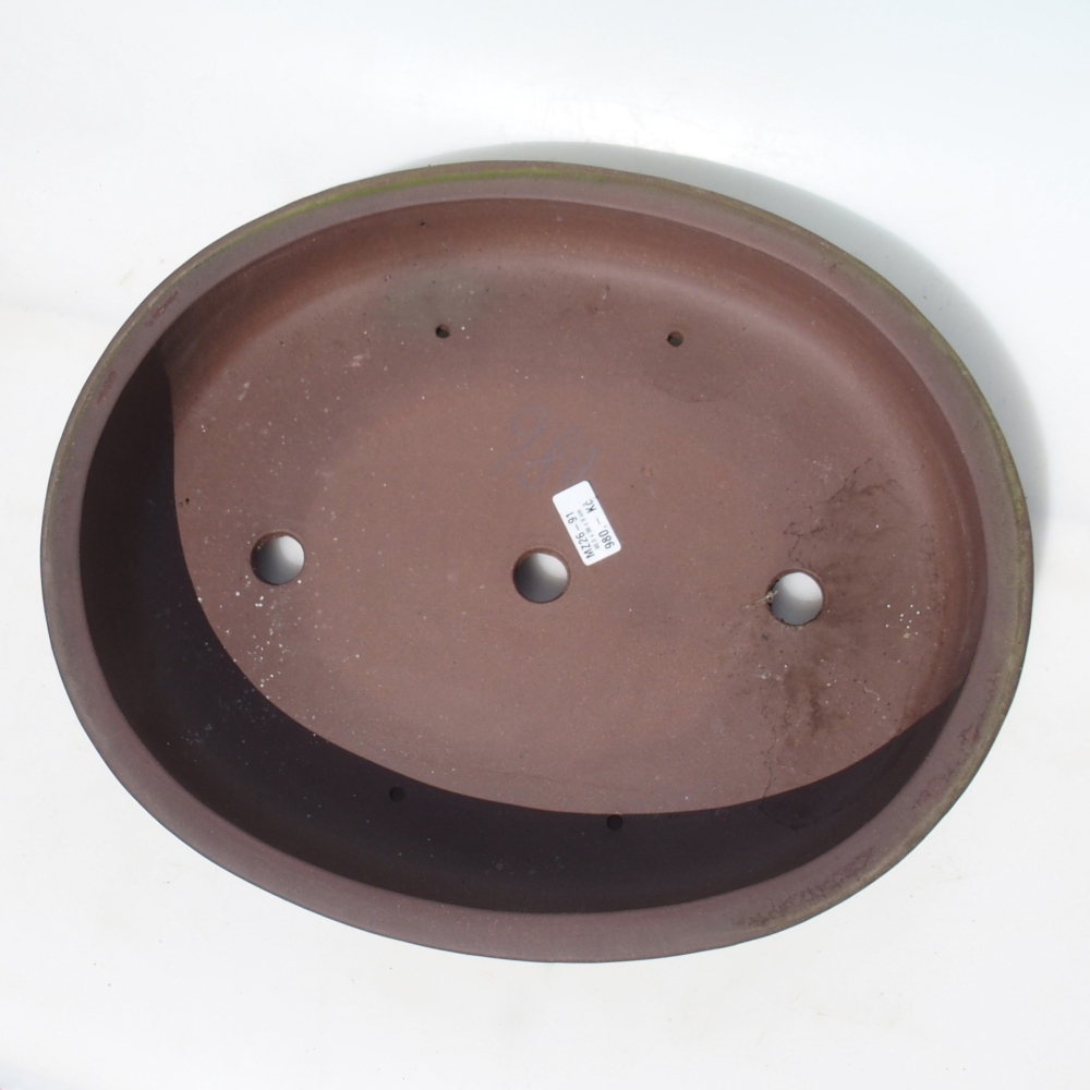 Miska na bonsaj 46,5 x 38 x 9 cm - hnedá