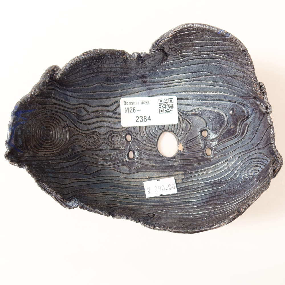 Keramická škrupina  15,5 x 12 x 6,5 cm, farba zelená