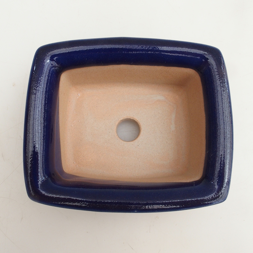 Bonsai miska H11 – 11,5 x 10 x 4 cm. - modrá