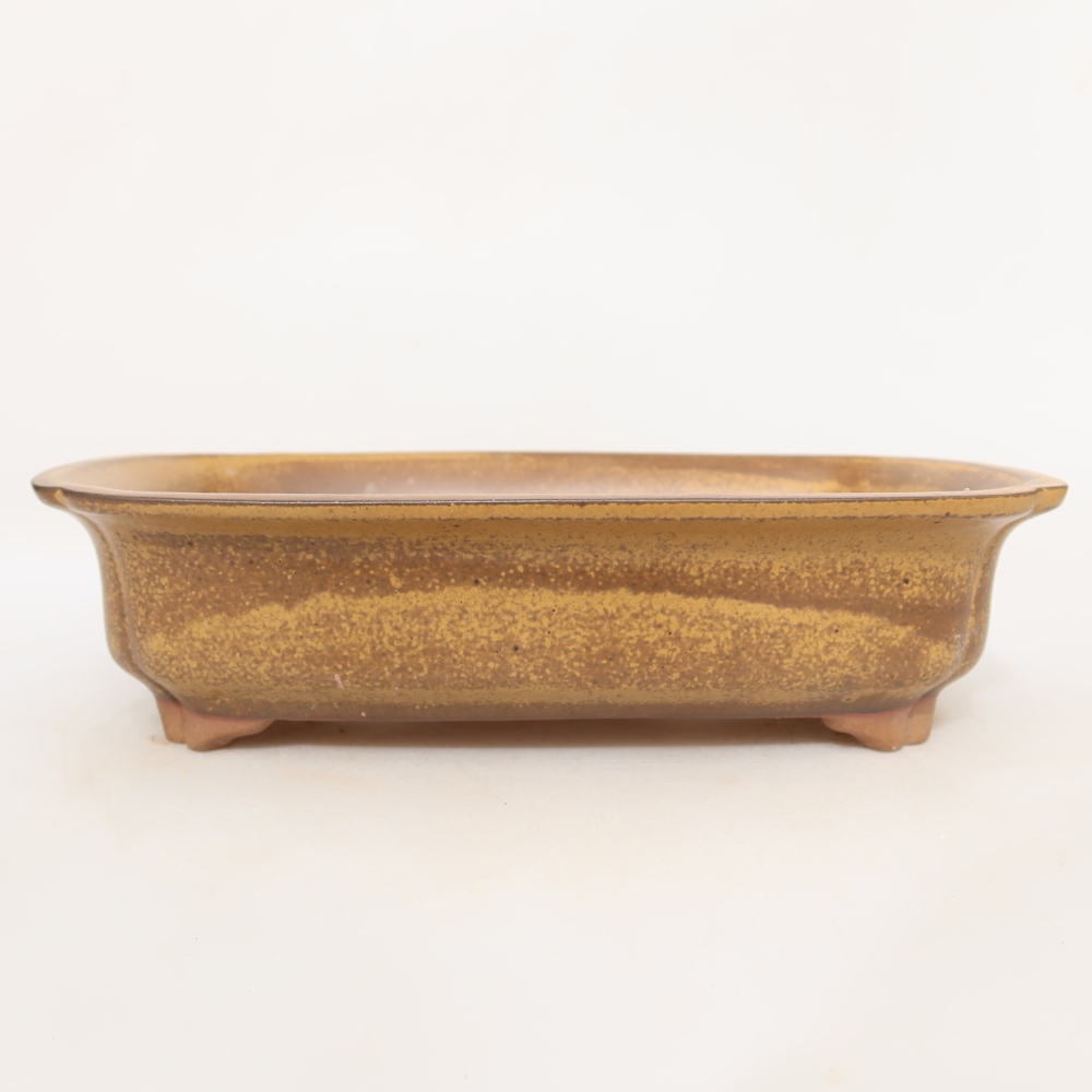 Keramická miska  24 x 17 x 6 cm, farba žltá
