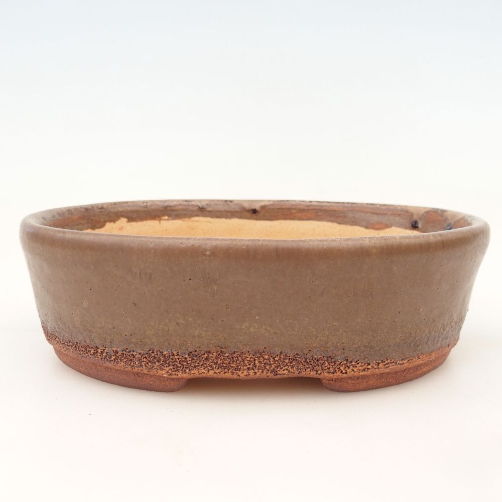 Miska na bonsaj 19,5 x 16 x 6 cm , farba hnedá