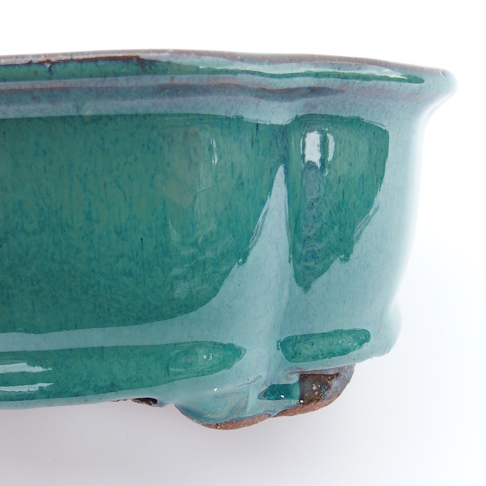 Misa 20 x 16 x 6,5 cm zeleno-modrá