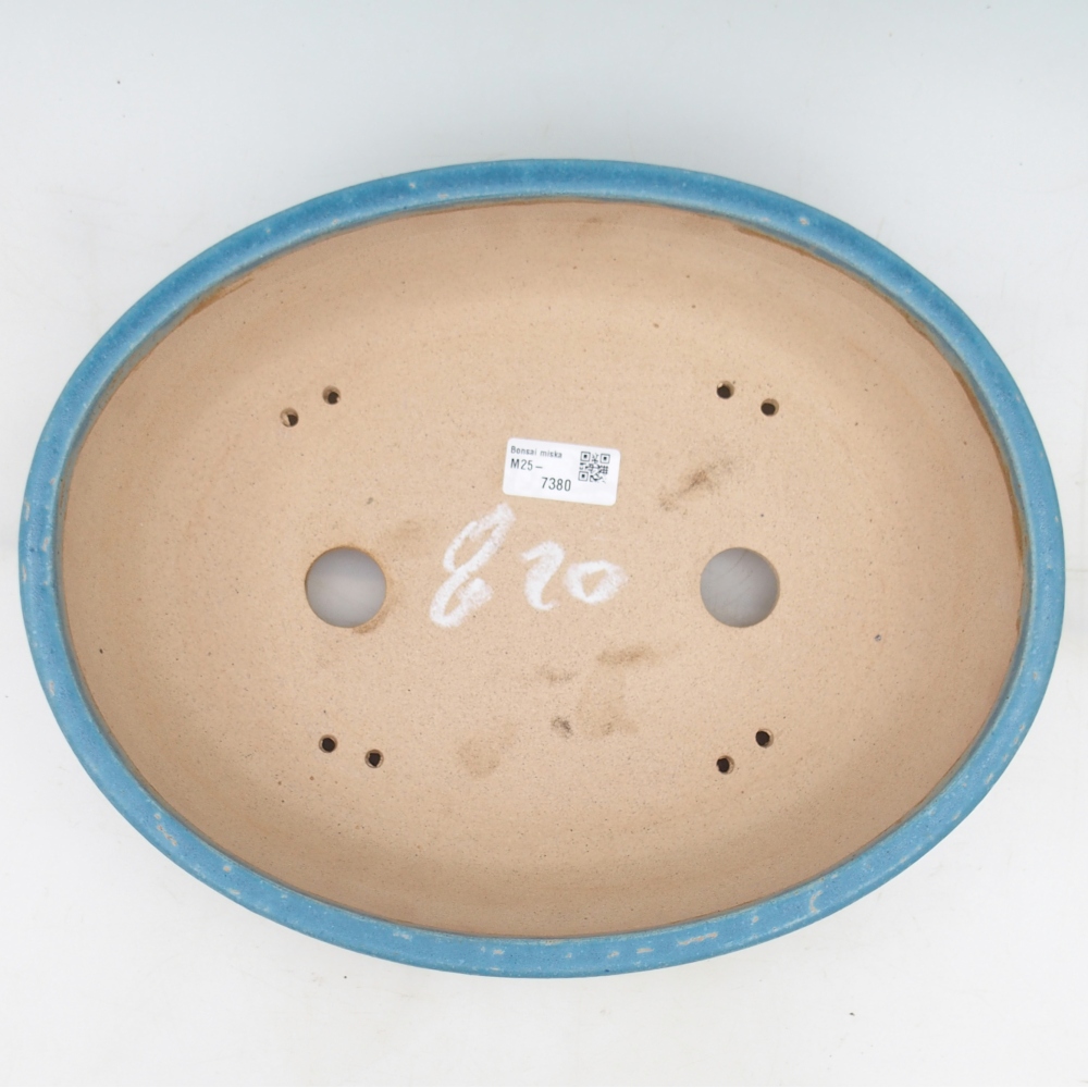 Miska na bonsaj 32,5 x 25,5 x 8,5 cm , farba modrá