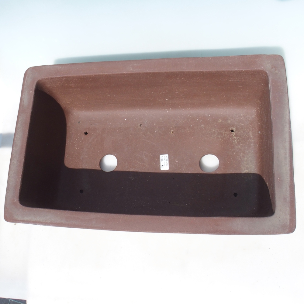 Miska na bonsaj 61 x 38 x 22,5 cm - hnedá