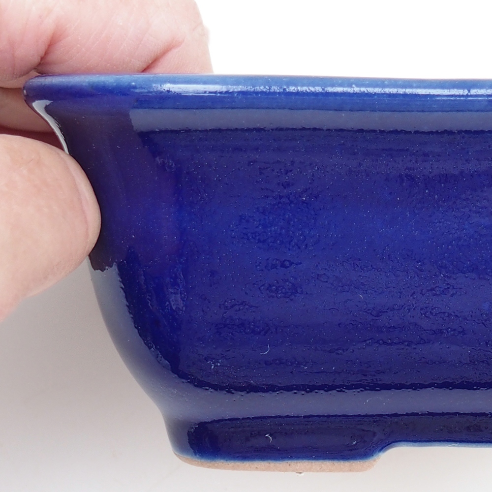 Miska na bonsaj H38 - 12 x 10,5 x 5 cm. - modrá
