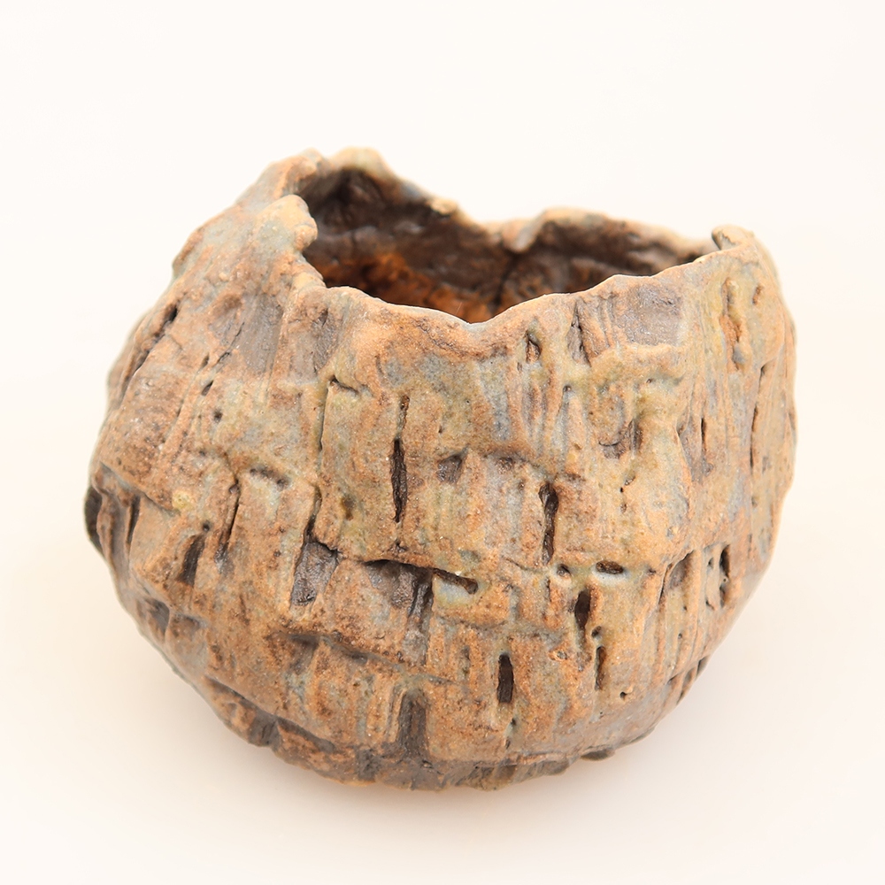 Keramická škrupina  5,5 x 5 x 6 cm, farba modrá