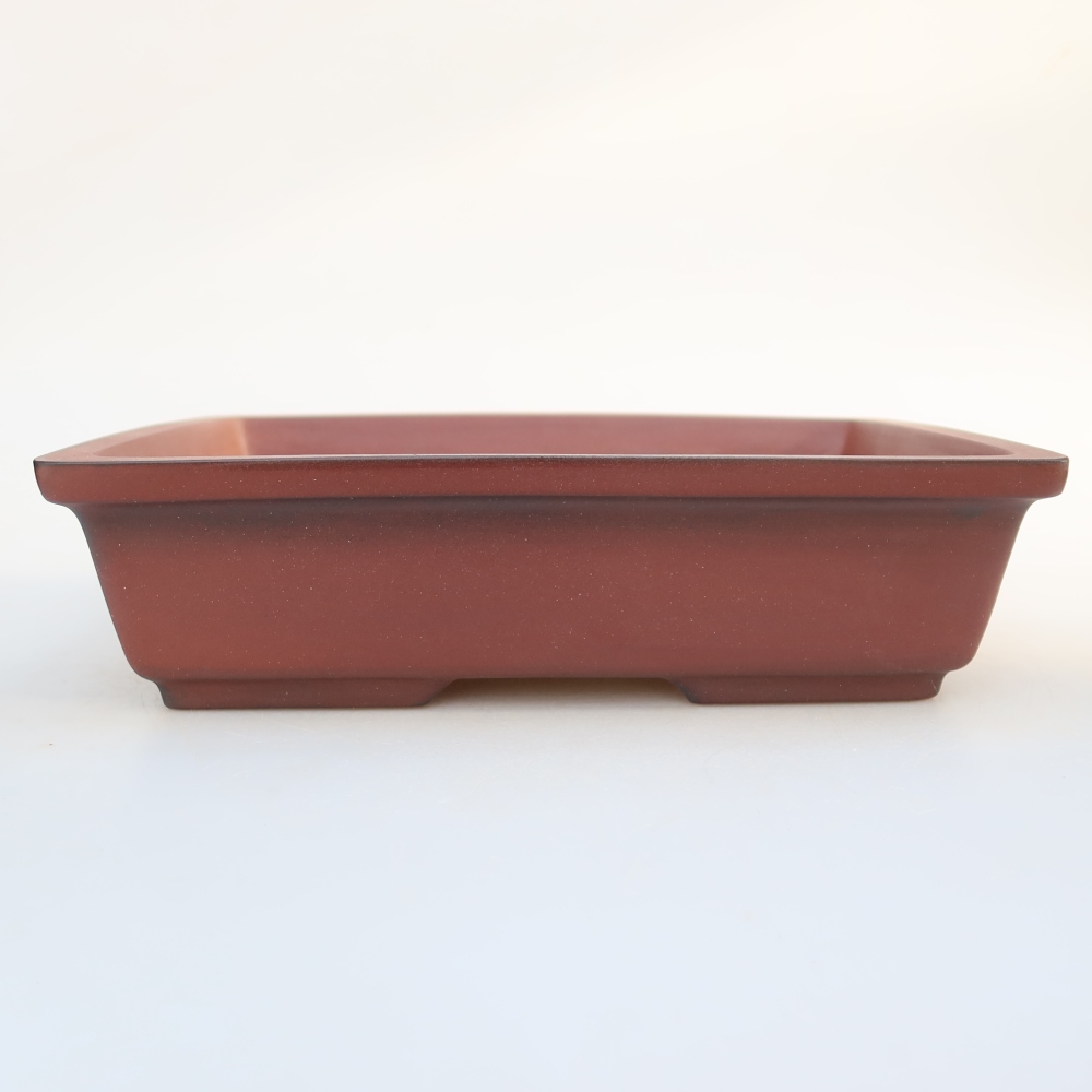 Keramická miska  25,5 x 19 x 7 cm, farba tehlová