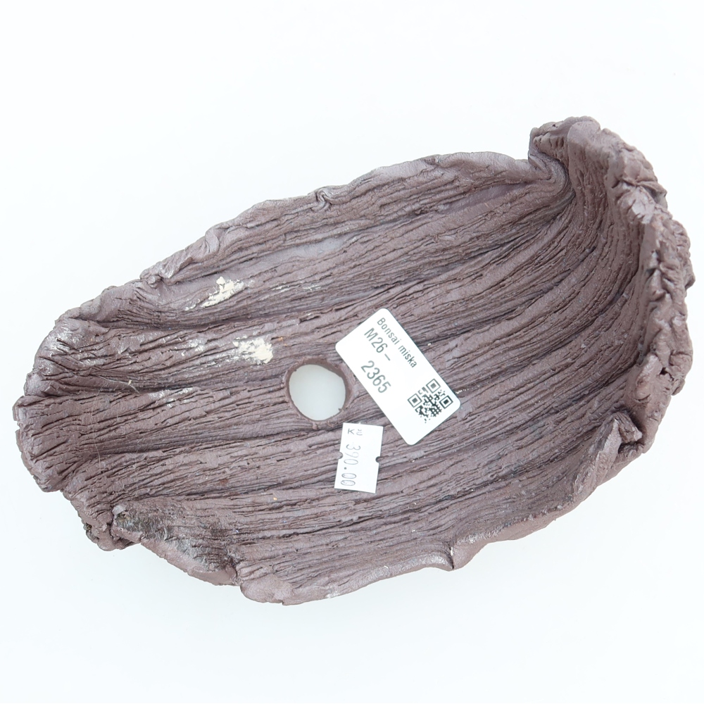 Keramická škrupina  15 x 11 x 15 cm, farba hnedá