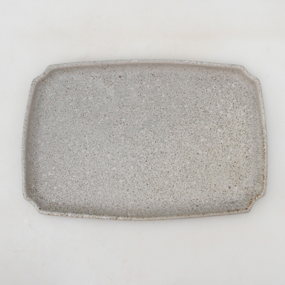 Keramický tanier H07 – 28 x 19 x 1,5 cm – béžový
