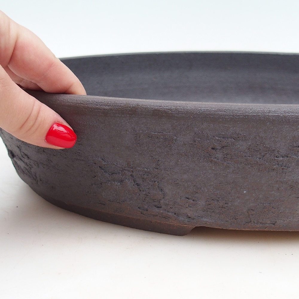 Miska na bonsaj 38,5 x 30,5 x 7,5 cm , farba hnedá