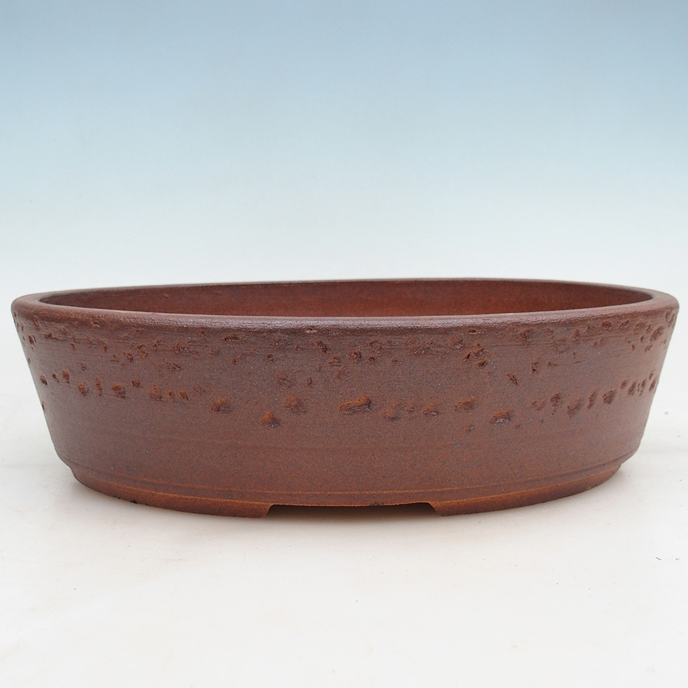 Miska na bonsaj 33 x 26 x 9 cm , farba hnedá