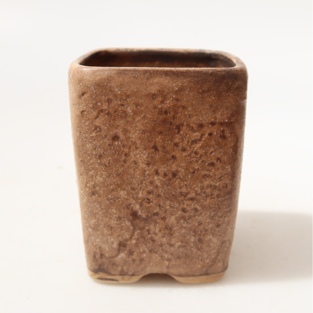 Keramická miska na bonsai 5 x 5 x 6,5 cm, farba ružová