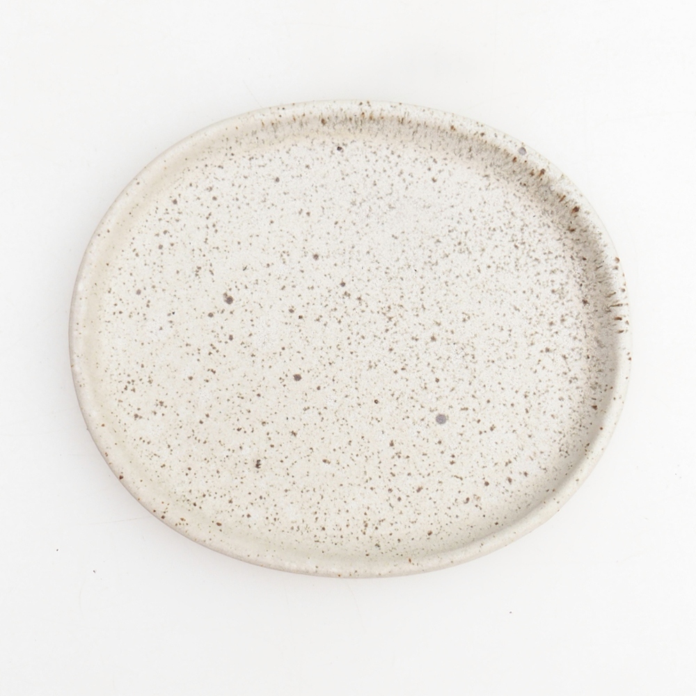 Miska na bonsaj + tanier H30 - 12 x 10,5 x 5,5 cm. - béžová