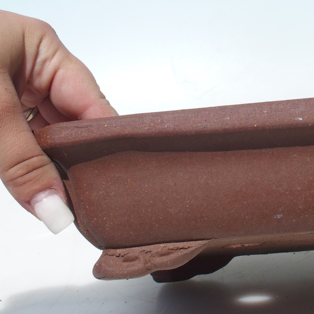 Miska na bonsaj 34 x 25,5 x 6 cm - hnedá