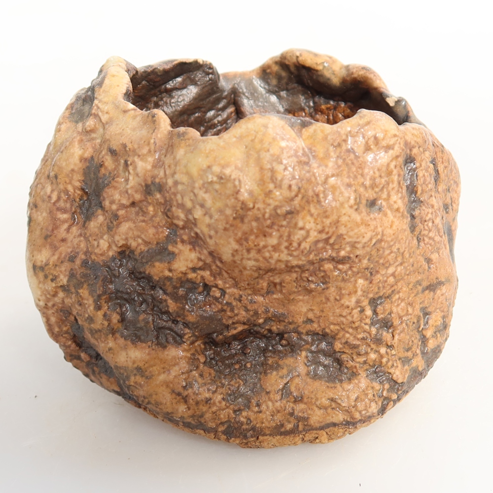 Keramická škrupina  7 x 6 x 6 cm, farba hnedá