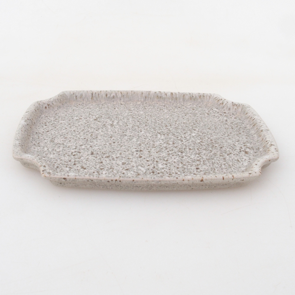 Keramická podmiska H17 -15,5 x 11 x 1 cm - béžová