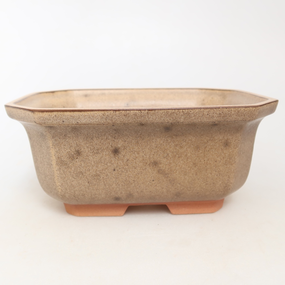 Keramická miska  15 x 12 x 7 cm, farba béžová