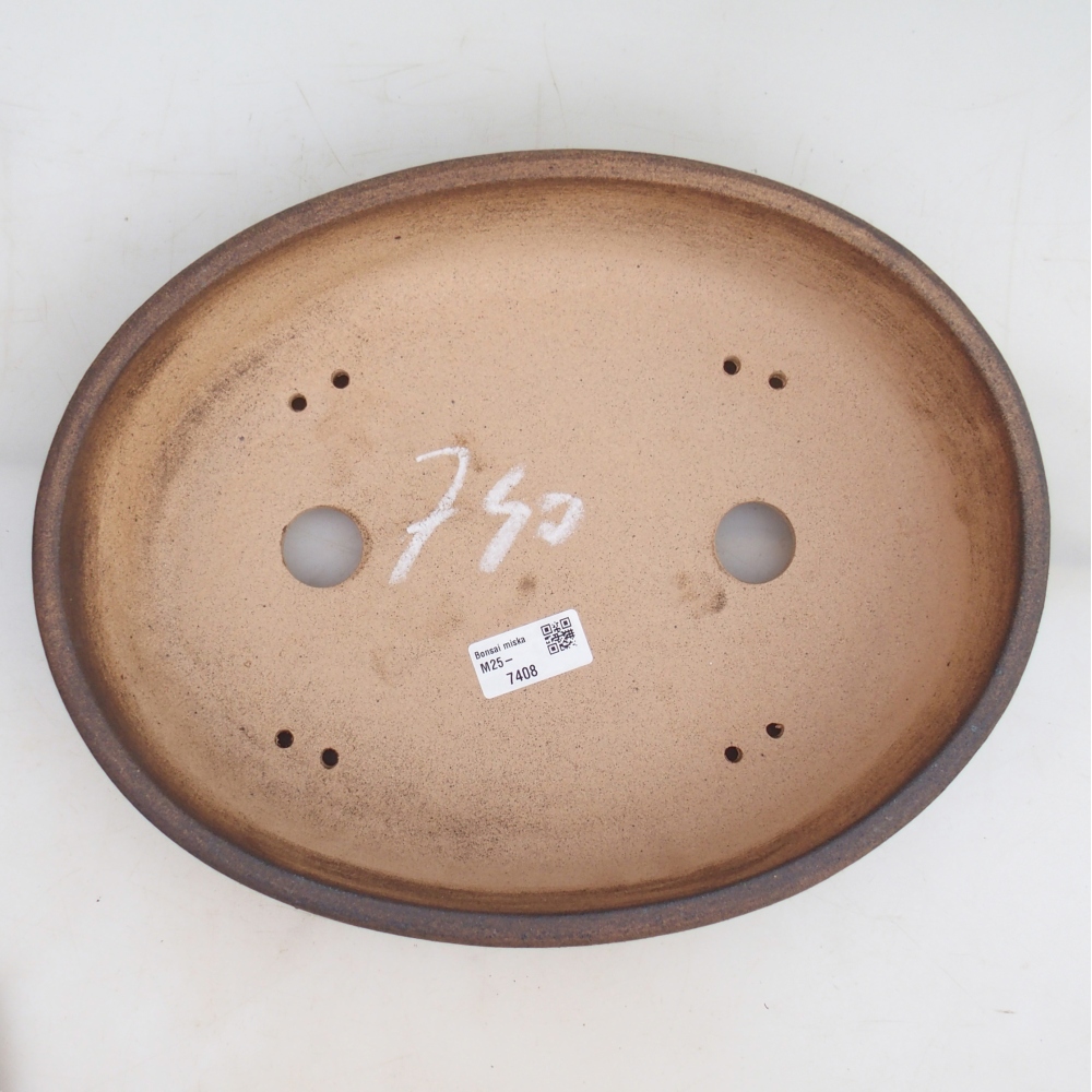 Miska na bonsaj 32,5 x 25 x 7,5 cm , farba hnedá