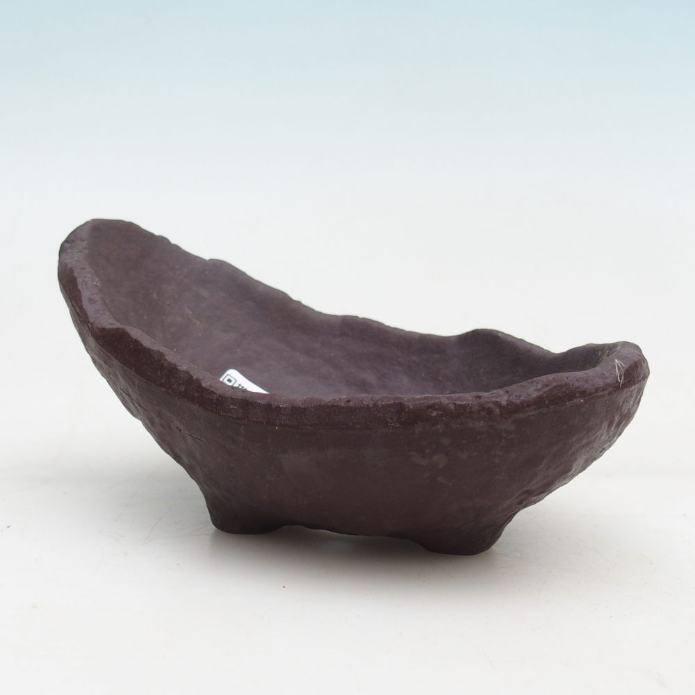 Keramická mušľa 15,5 x 9,5 x 7,5 cm , farba hnedá