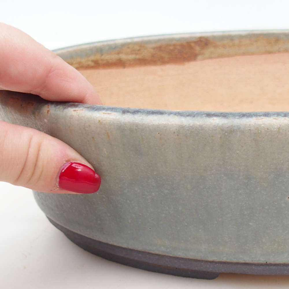 Miska na bonsaj 27 x 21 x 7,5 cm , farba modrá