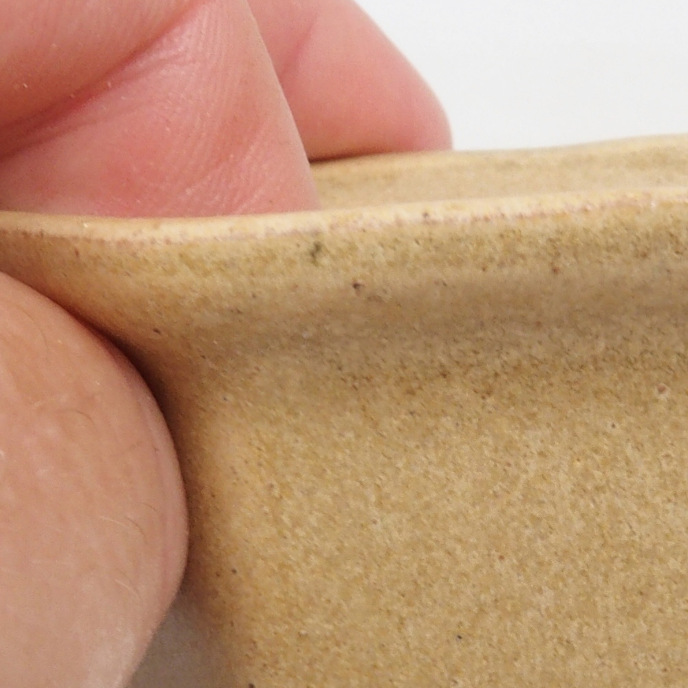 Mini bonsai miska 7 x 7 x 5  cm, farba hnedá