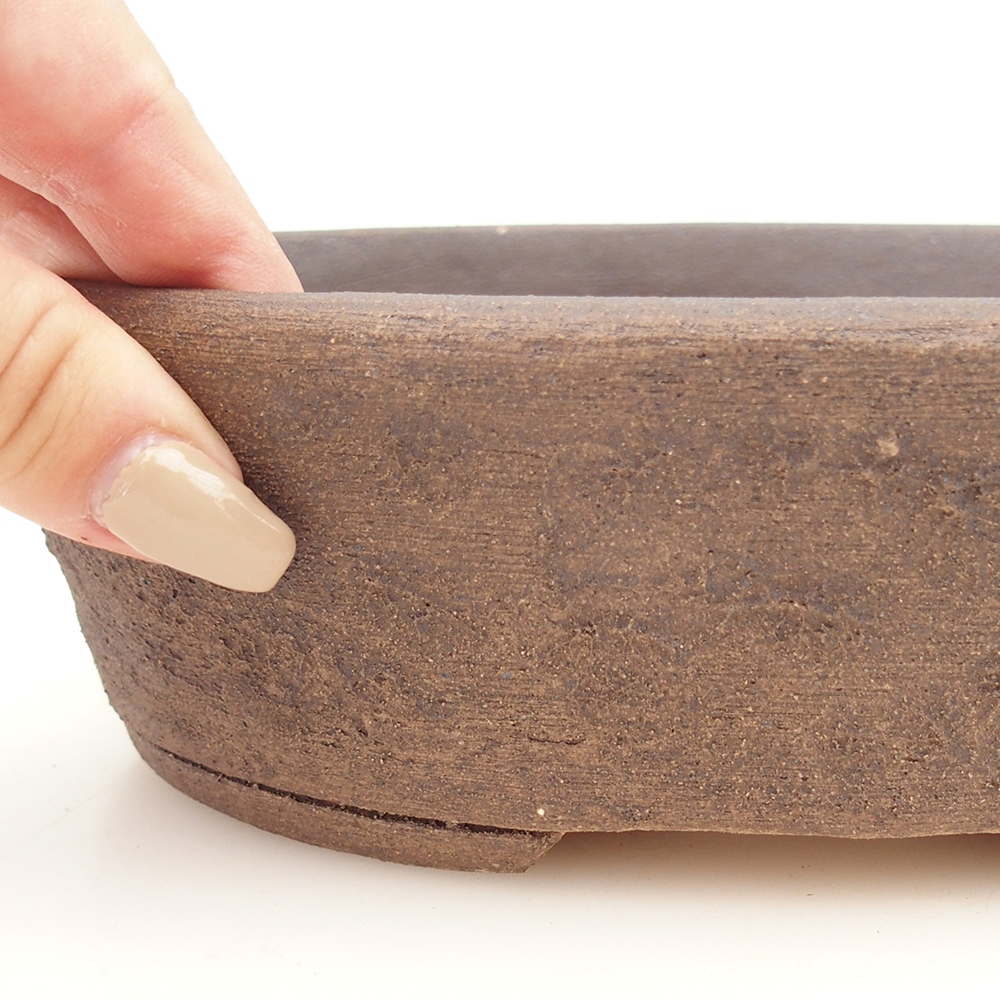 Miska na bonsaj 20 x 16 x 6,5 cm , farba hnedá