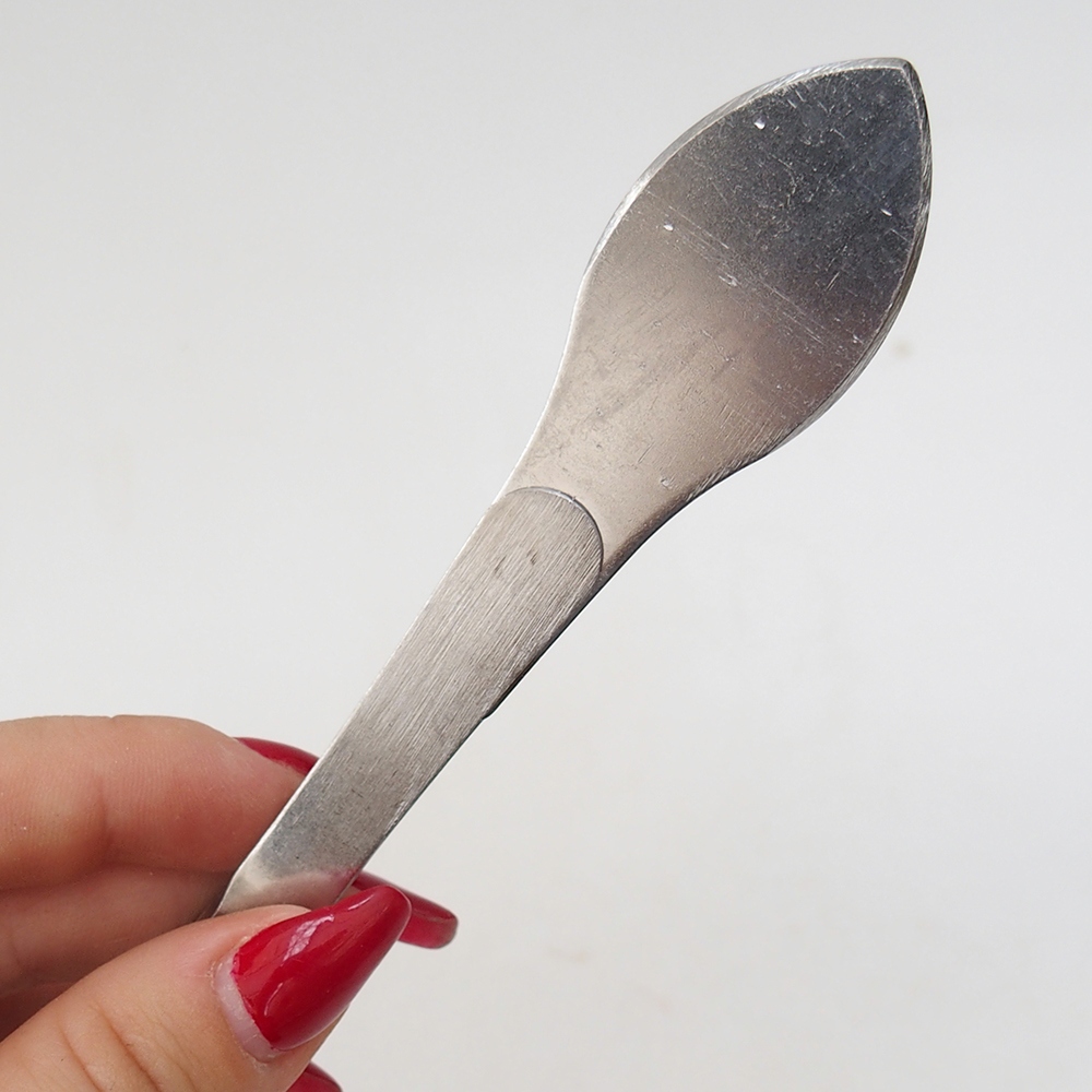 Špachtľa a pinzeta 22 cm - nerezová oceľ