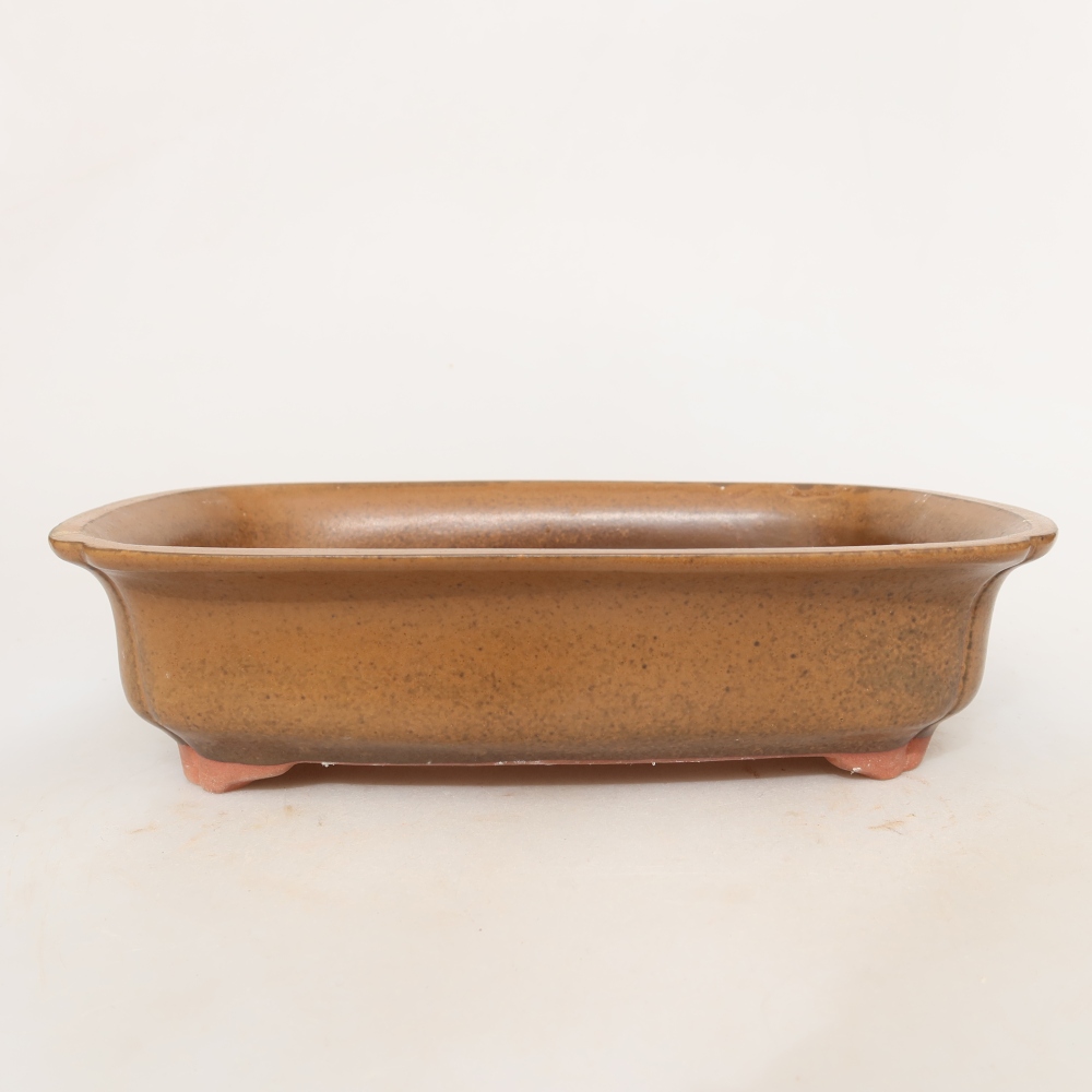 Keramická miska  24 x 17 x 6 cm, farba hnedá