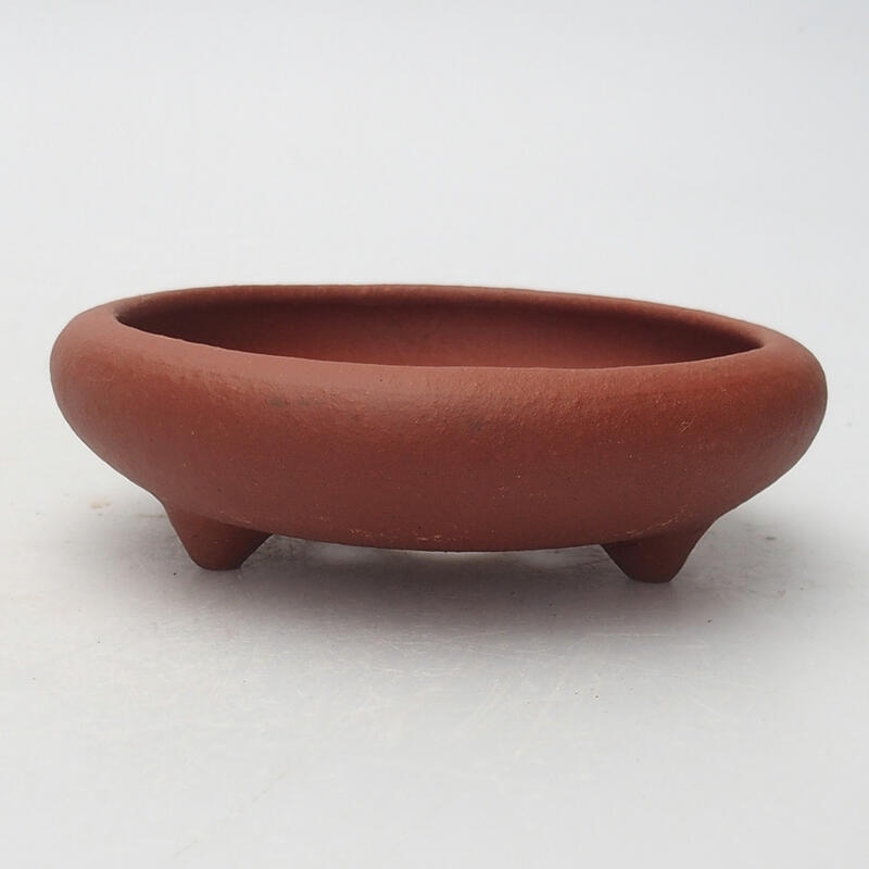 Bonsai miska 11 x 11 x 3,5 cm, farba tehlová
