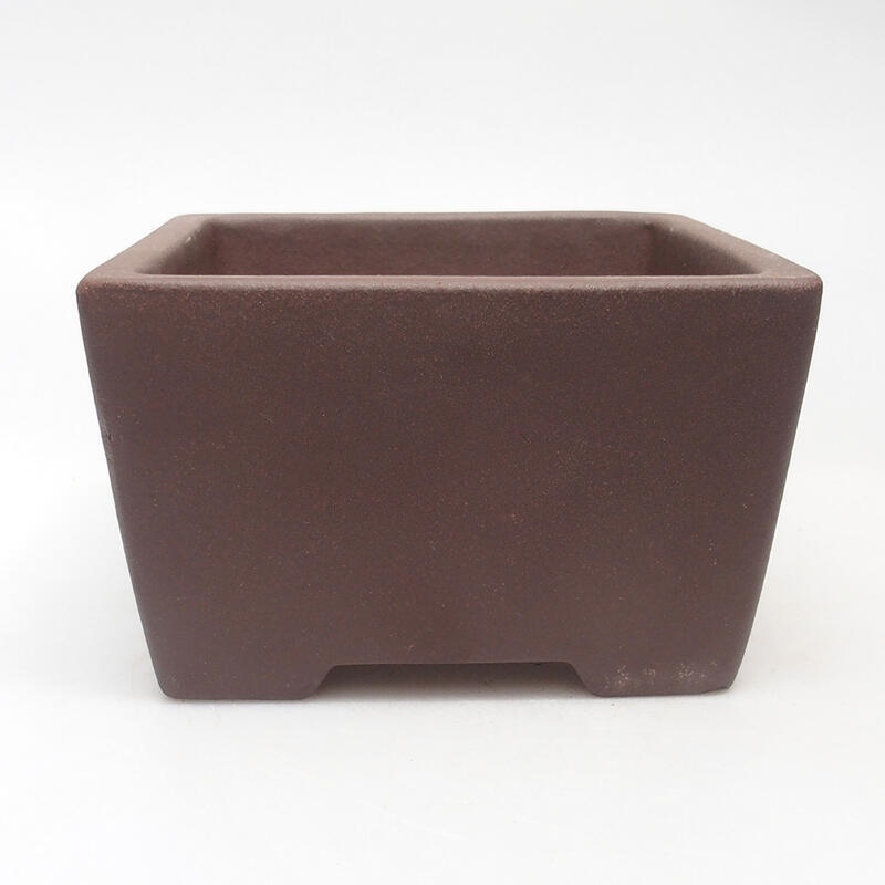 Bonsai miska 13 x 13 x 8 cm, farba hnedá
