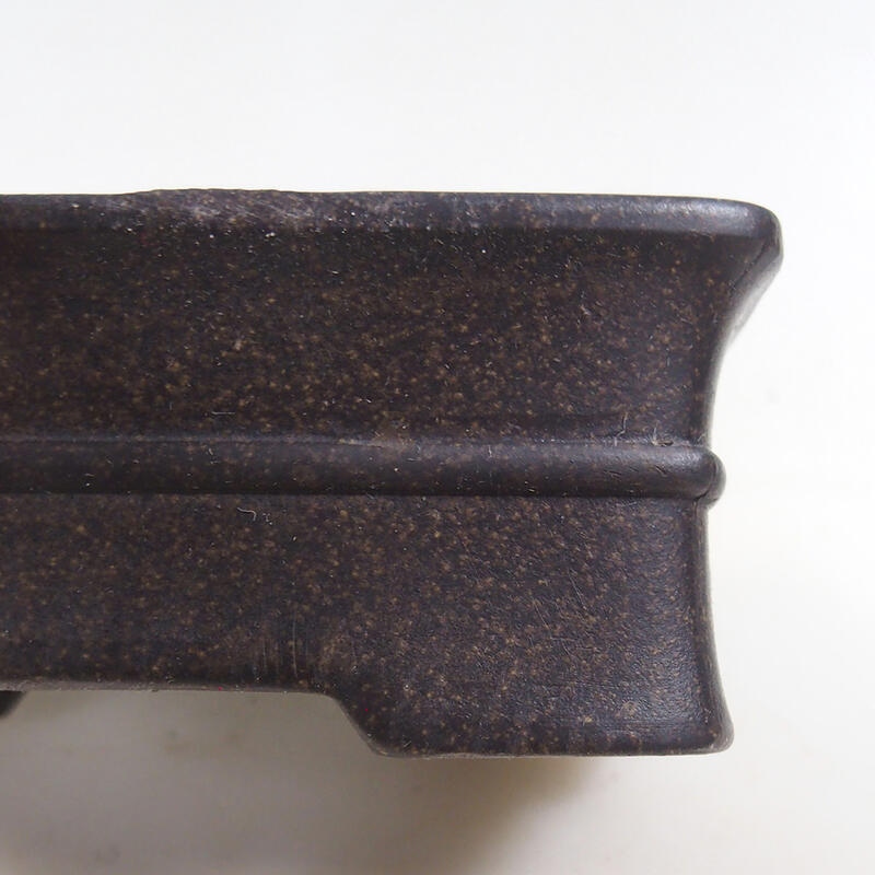 Bonsai miska 14,5 x 10,5 x 5 cm, farba hnedá