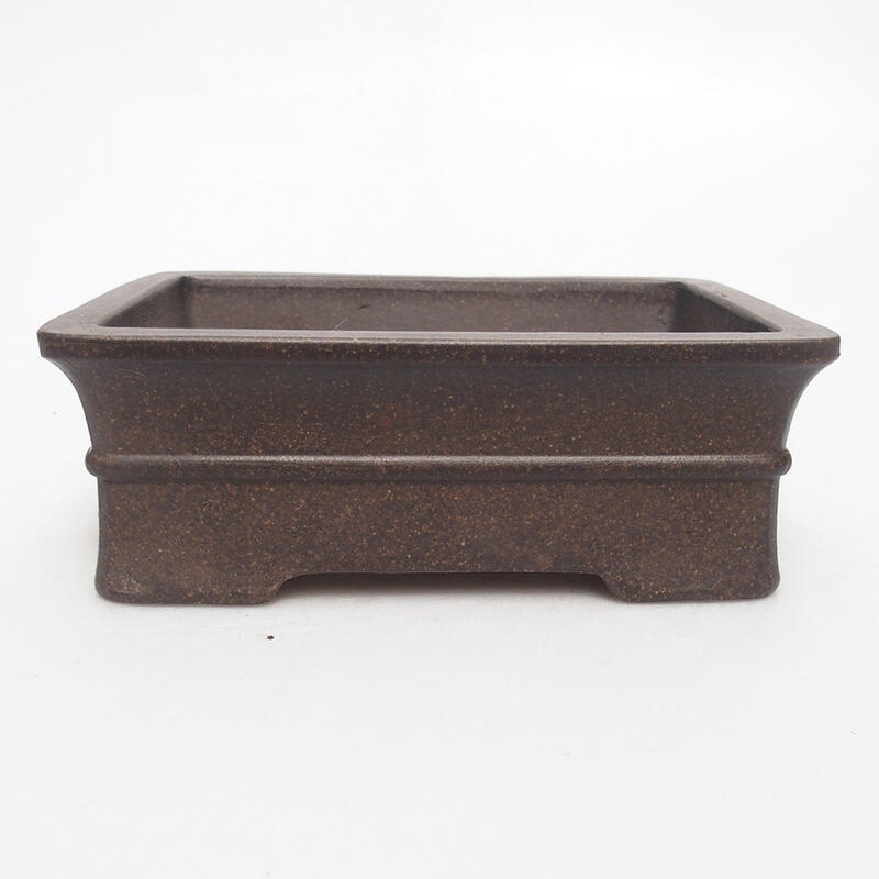 Bonsai miska 14,5 x 11,5 x 4,5 cm, farba hnedookrová